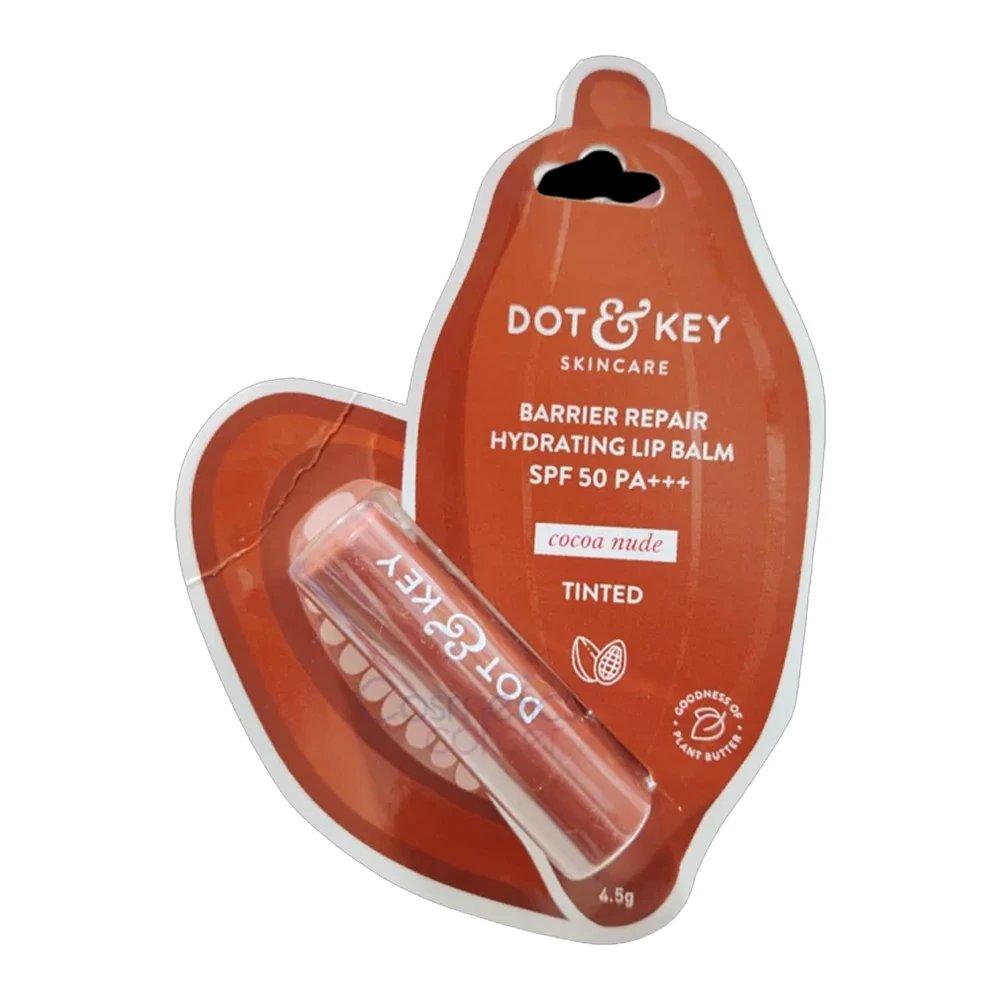 Dot and Key Barrier Lip Balm SPF-50 -Cocoa Nude