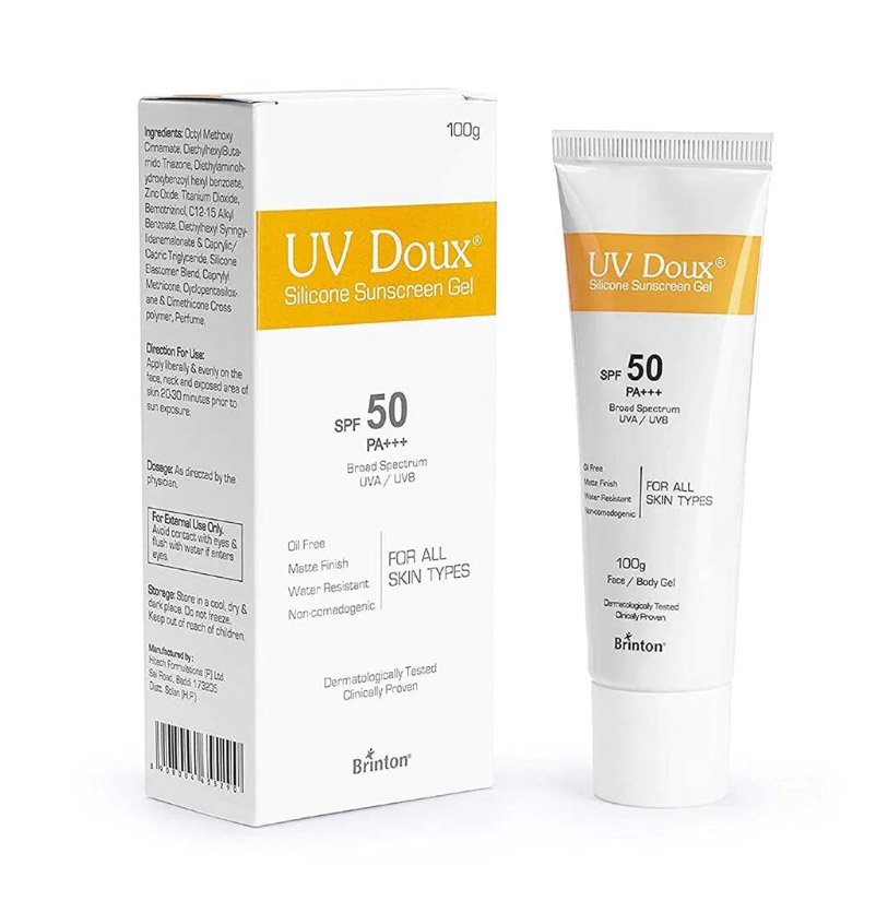UV Doux-50SPF-Sunscreen Gel-100G