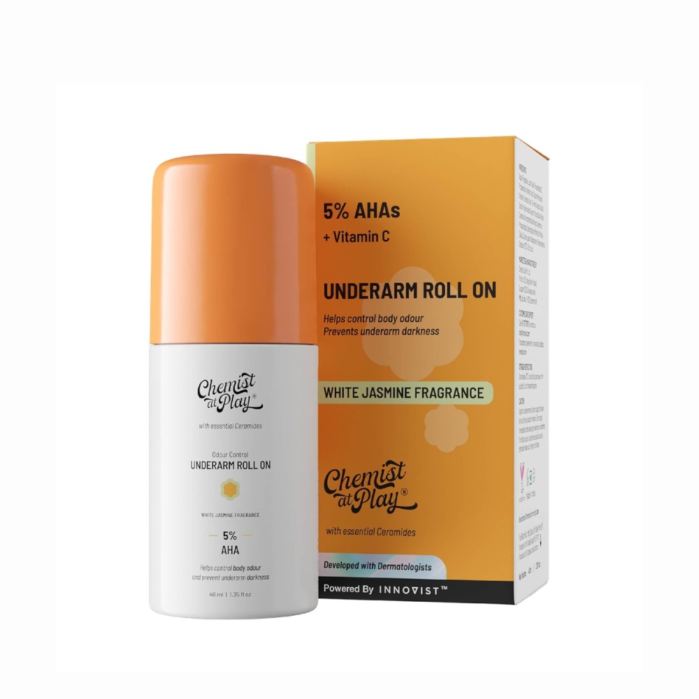 Chemist At Play Under Arm Roll On-Jasmin Fragrance-40ml
