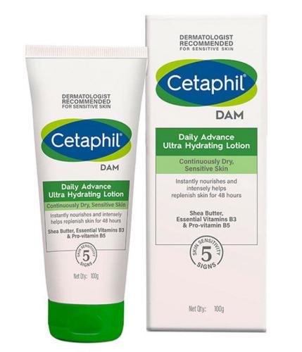 Cetaphil Dam Moisturizer-100GM (For Dry Skin)