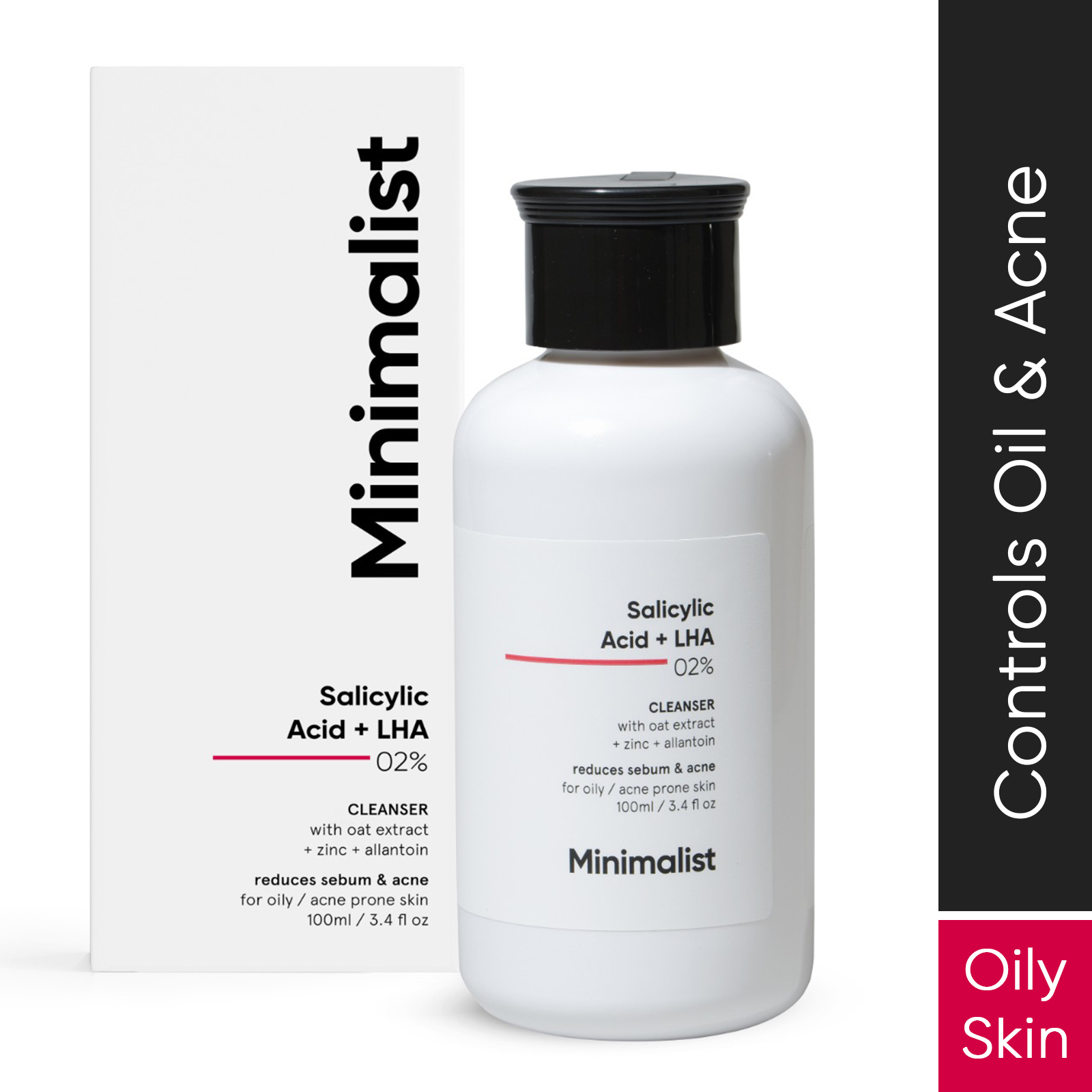 Minimalist Salicylic Acid + LHA-02% Cleanser-100ML